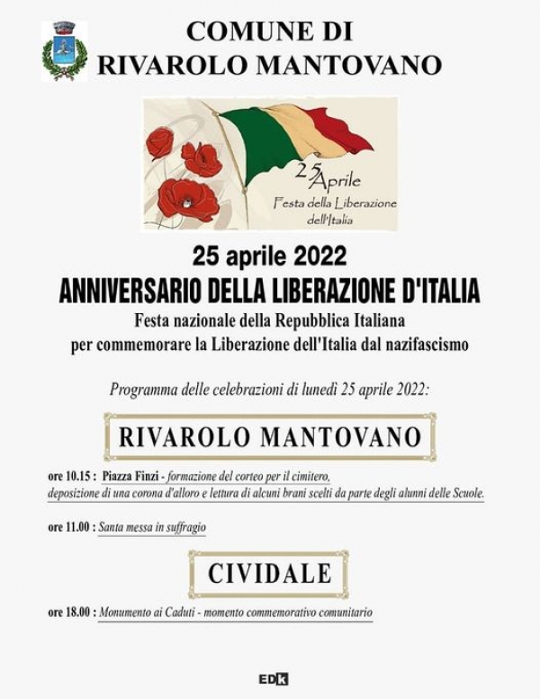 Anniversario della liberazione d&#039;Italia